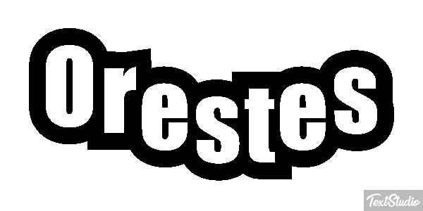 Orestes Texteffekt