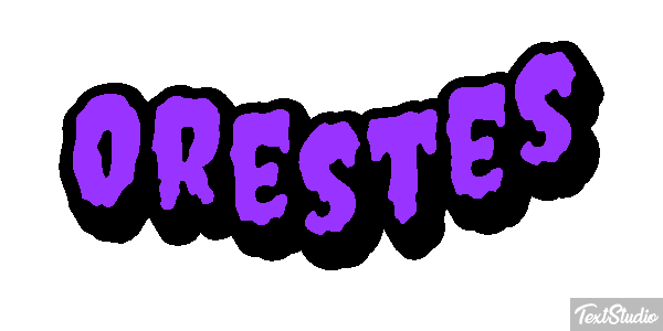 Orestes Texteffekt