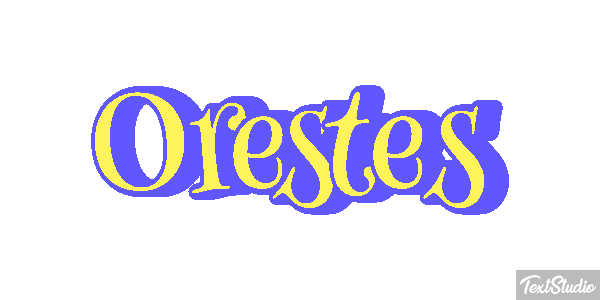 Orestes Texteffekt