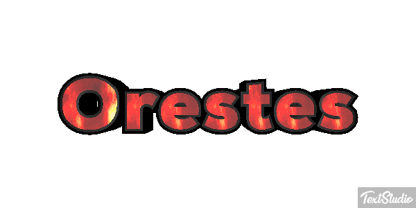 Orestes Texteffekt