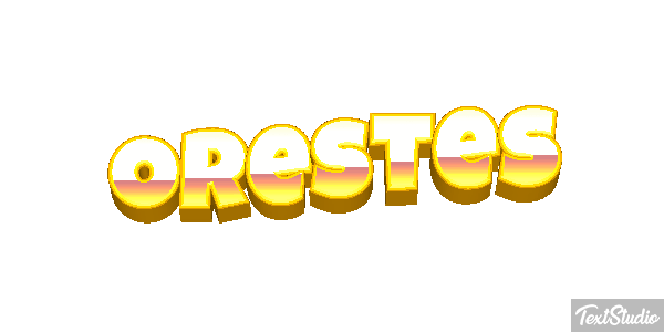 Orestes Texteffekt