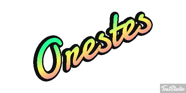 Orestes Texteffekt