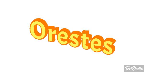 Orestes Texteffekt