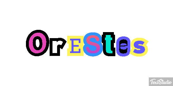 Orestes Texteffekt