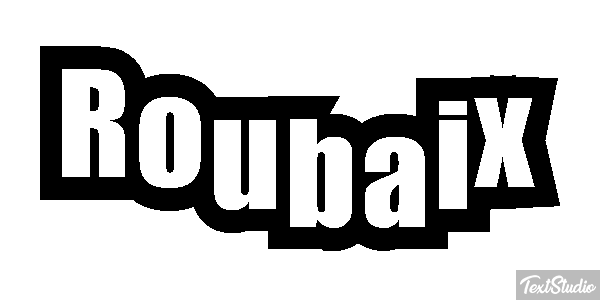 Roubaix Texteffekt
