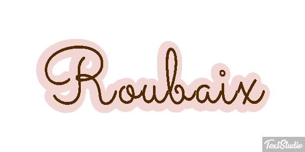 Roubaix Texteffekt