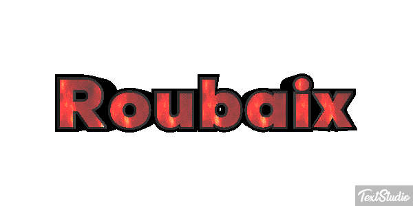 Roubaix Texteffekt