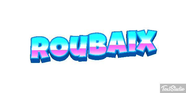 Roubaix Texteffekt