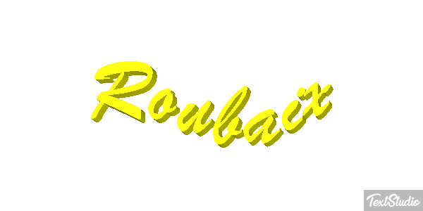 Roubaix Texteffekt