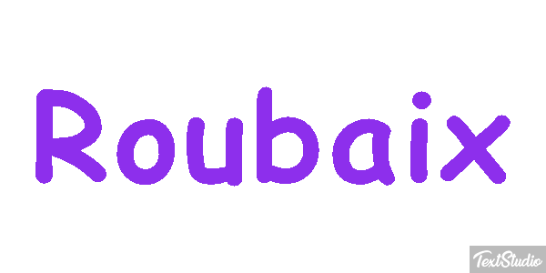 Roubaix Texteffekt