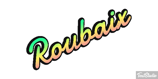 Roubaix Texteffekt