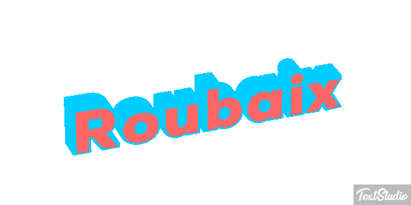 Roubaix Texteffekt