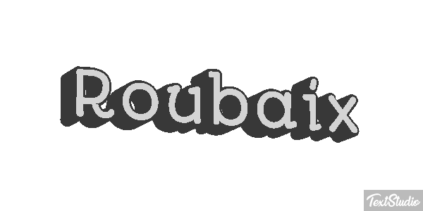Roubaix Texteffekt