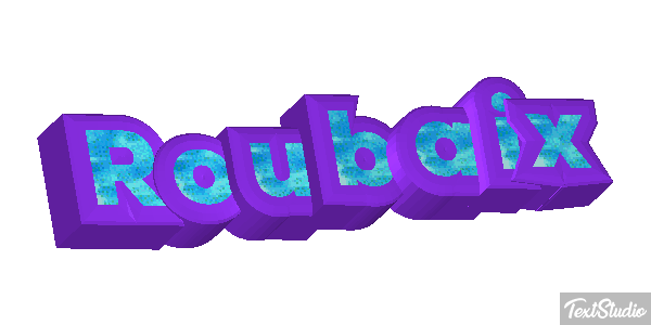 Roubaix Texteffekt