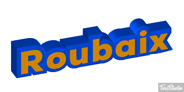 Roubaix Texteffekt