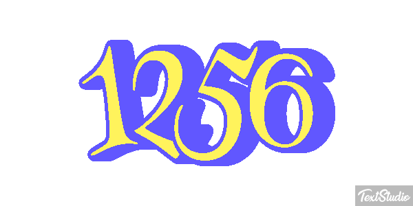 1256 Efekt tekstowy