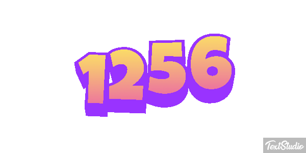 1256 Efekt tekstowy