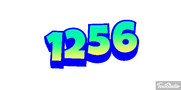 1256 Efekt tekstowy