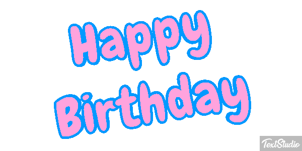 Happy Birthday Efekt tekstowy