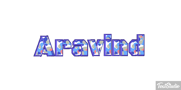 Aravind Text effect