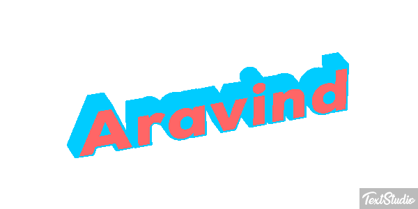 Aravind Text effect