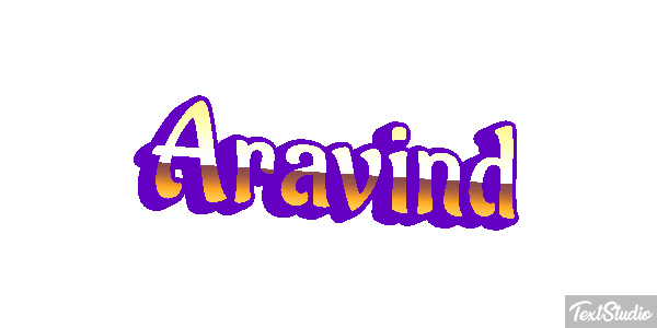 Aravind Text effect