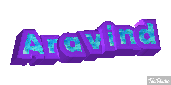 Aravind Text effect