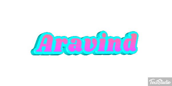 Aravind Text effect