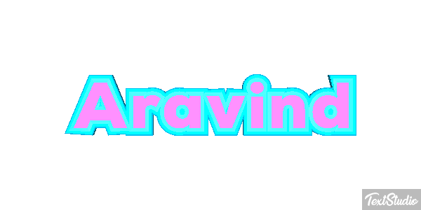 Aravind Text effect