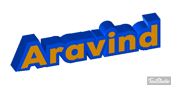 Aravind Text effect
