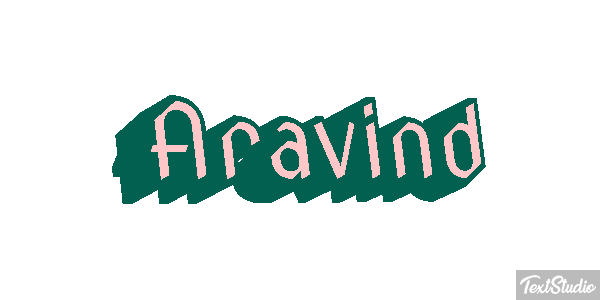 Aravind Text effect