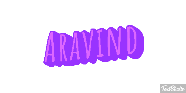 Aravind Text effect