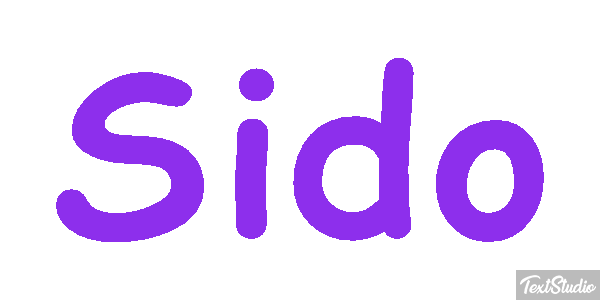 Sido Efecto de texto