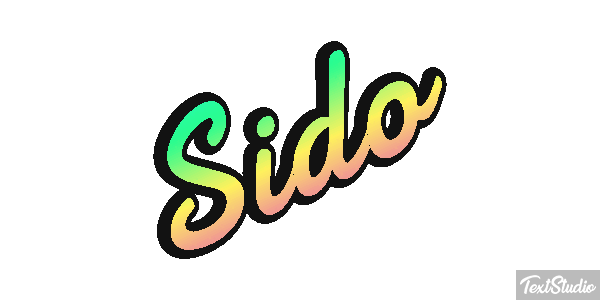 Sido Efecto de texto