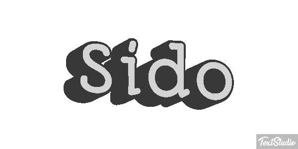 Sido Efecto de texto