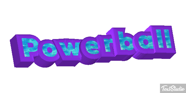 Powerball Text effect
