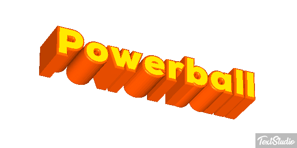 Powerball Text effect
