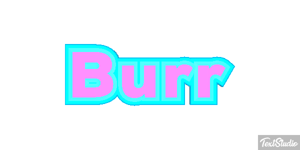 Burr Efeito do texto