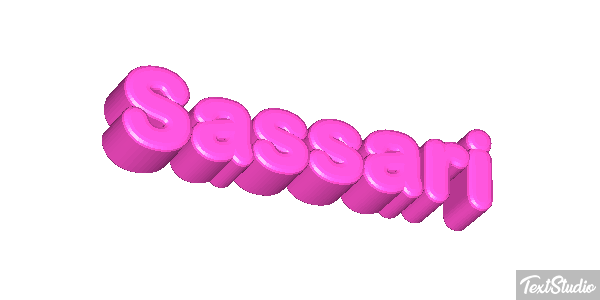 Sassari Efecto de texto