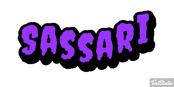 Sassari Efecto de texto