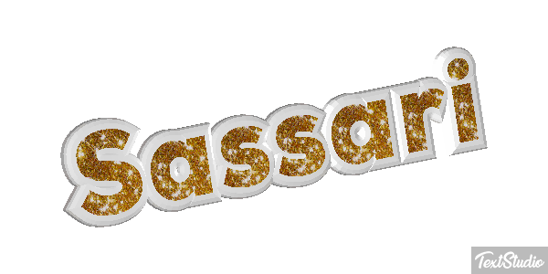 Sassari Efecto de texto
