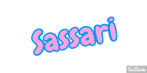 Sassari Efecto de texto