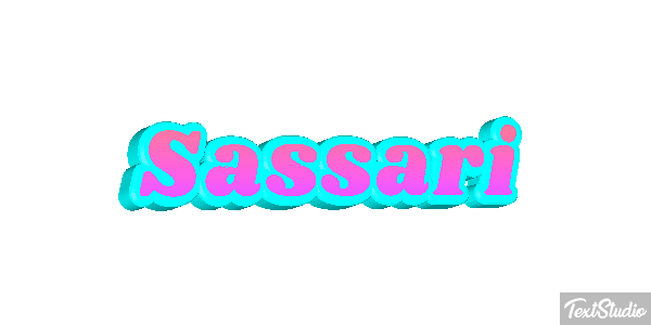 Sassari Efecto de texto