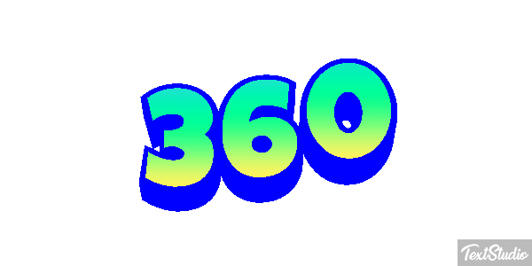 360 Effetto testo