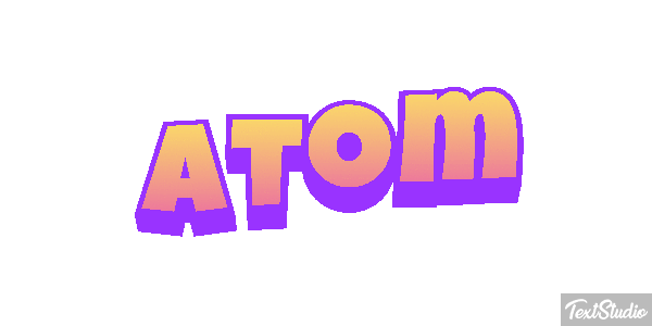 Atom Metin efekti