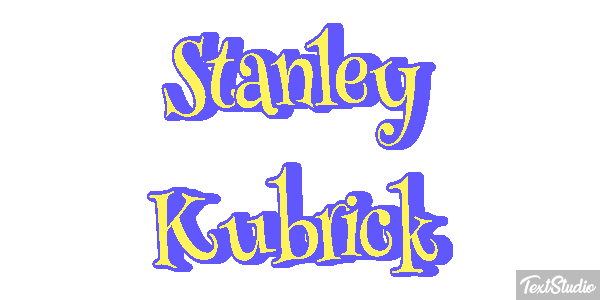 Stanley Kubrick Efecto de texto