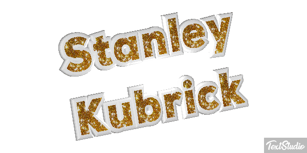Stanley Kubrick Efecto de texto
