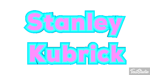 Stanley Kubrick Efecto de texto