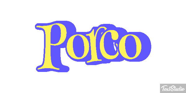 Porco Efekt tekstowy