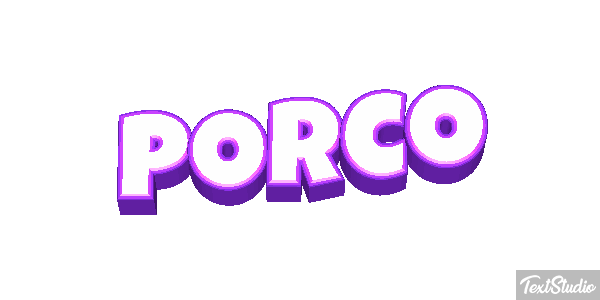 Porco Efekt tekstowy